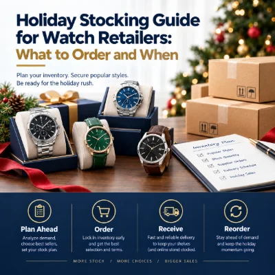Holiday Stocking Guide for Watch Retailers: What to Order and When