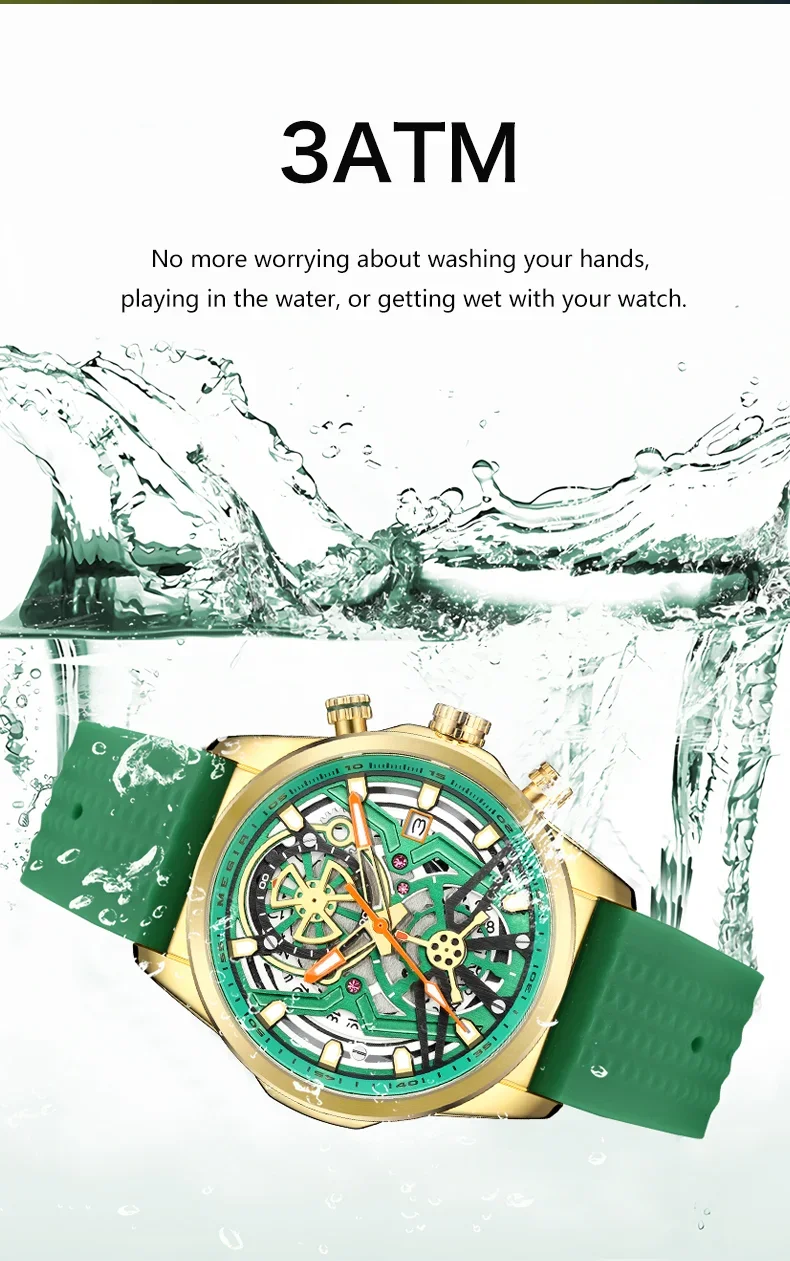 Megir 2235G Men Quartz Sport Chronograph Watch Wholesale Dropshipping Supplier