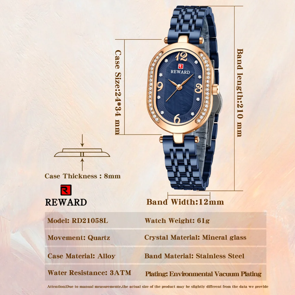 Reward RD21058L Watch on Wrist Lifestyle Shot