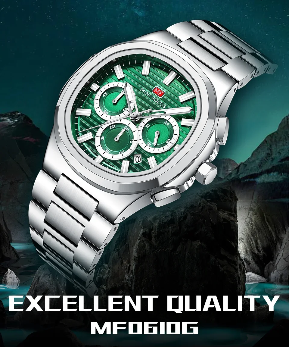 MF0610G watch on professional wrist in business setting