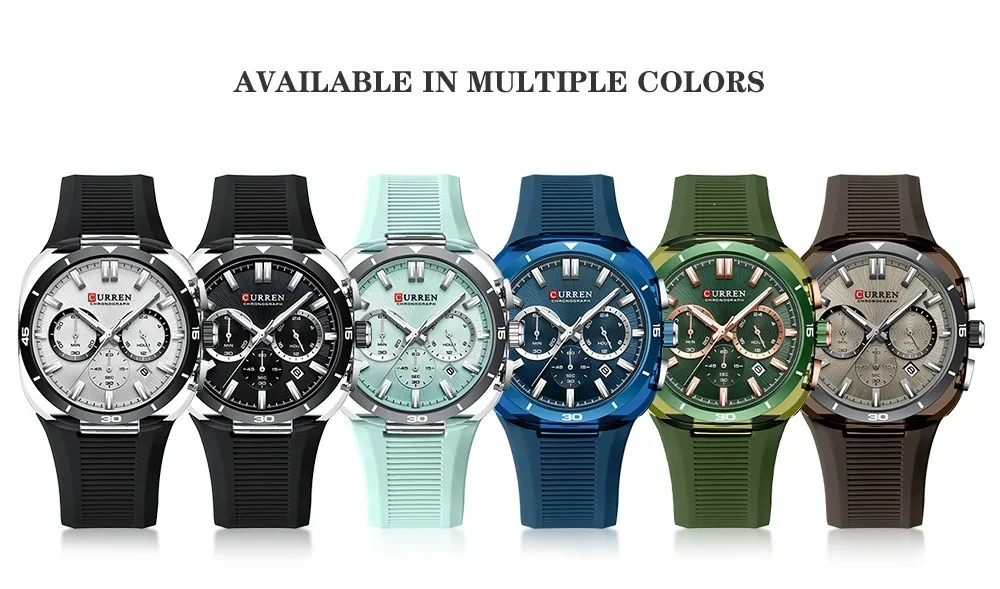 Curren 8502 Men's Watch front view