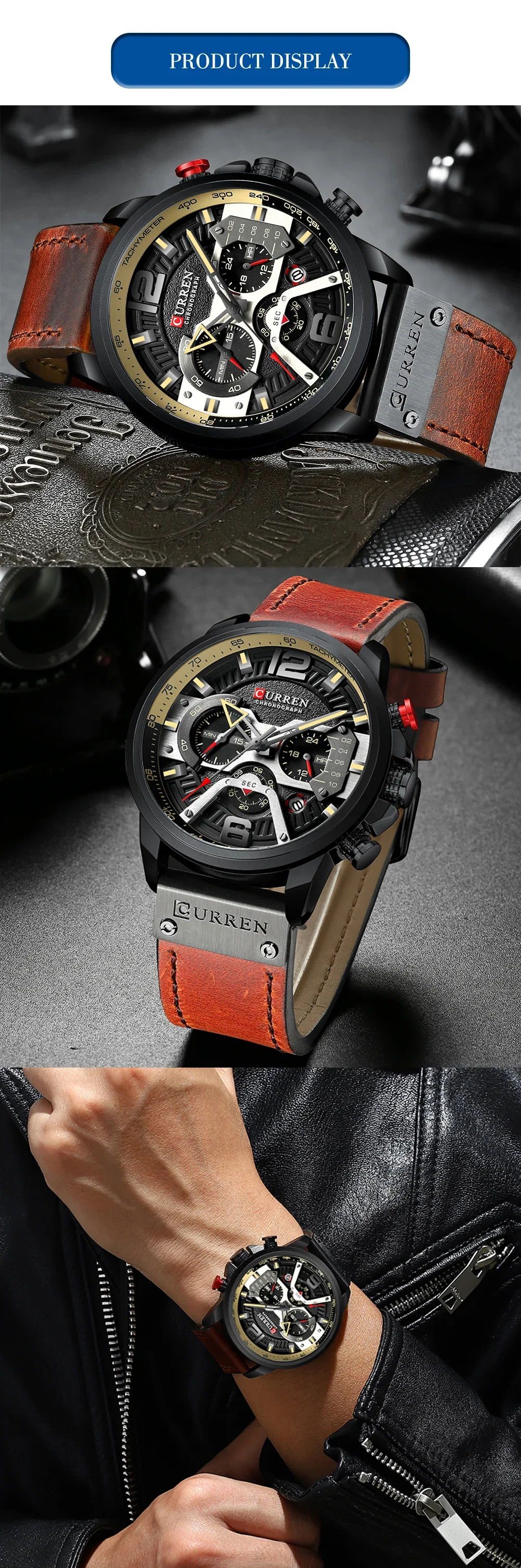 Curren 8329 Waterproof Sport Alloy Watch Bulk Purchase | Supplier