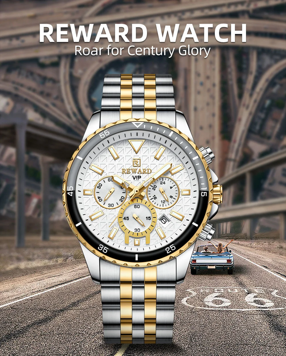 REWARD VIP RD81101M Wholesale Men's Chronograph Sports Watch Bulk