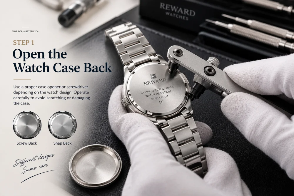 How to Replace a Quartz Watch Battery: Step-by-Step Guide | Watches Factory