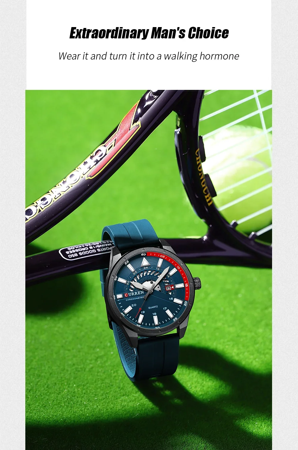 Wholesale CURREN 8421 Men's Minimalist Waterproof Sport Watches