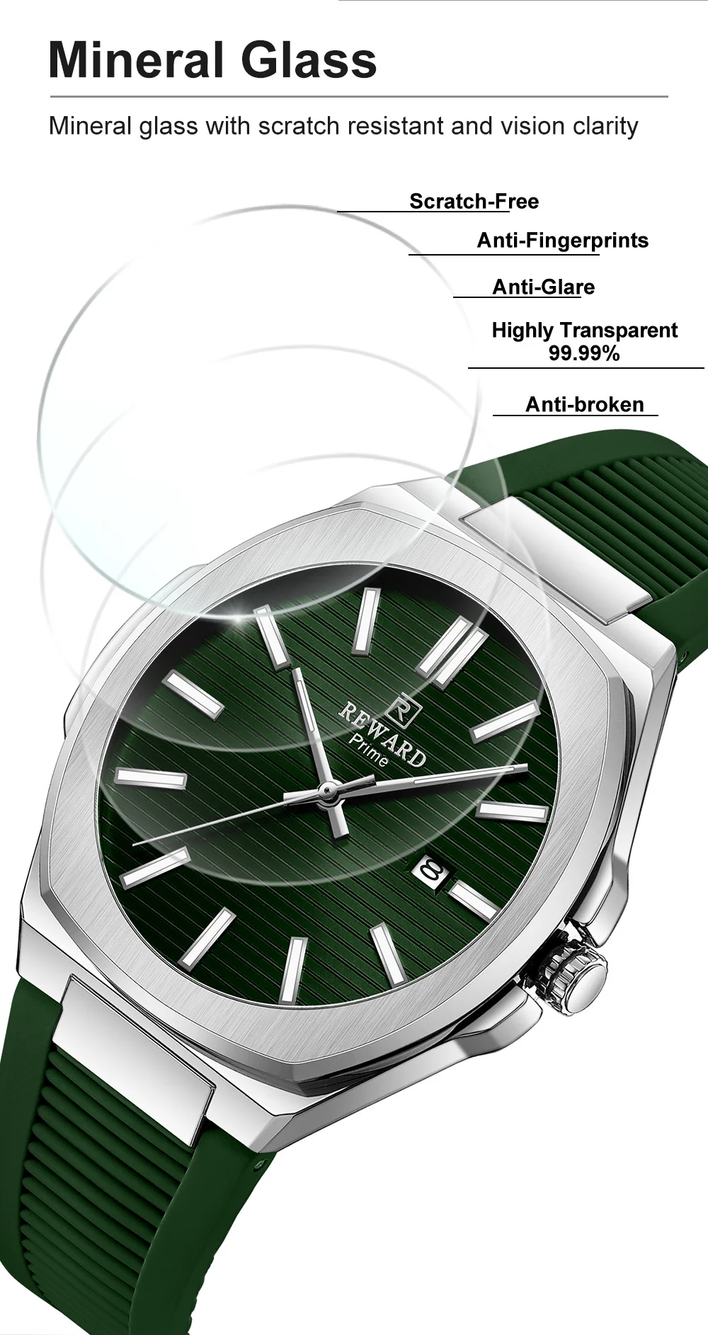 Factory Direct REWARD RD632829M Wholesale Men's Slim Quartz Watch