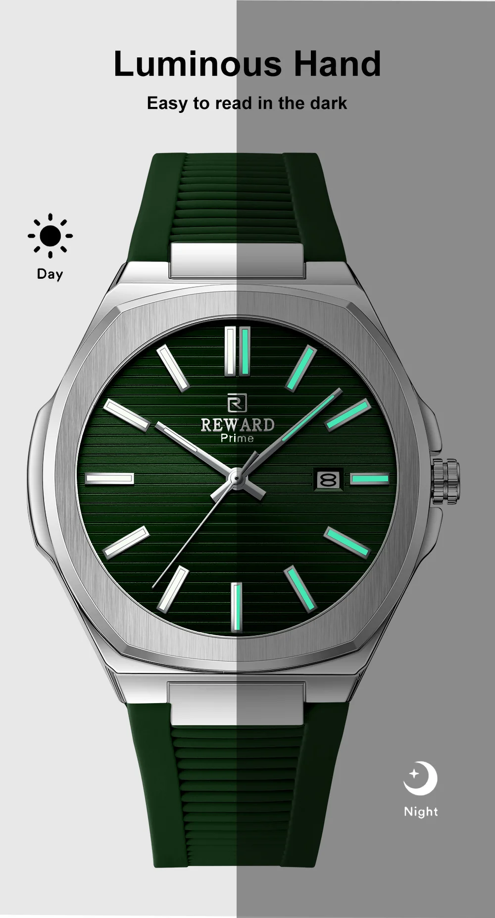 Factory Direct REWARD RD632829M Wholesale Men's Slim Quartz Watch