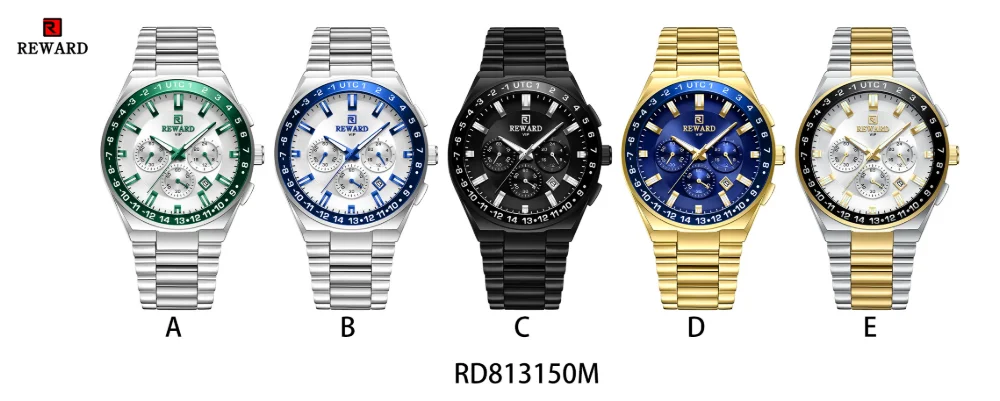 Reward RD813150M luxury watch front view