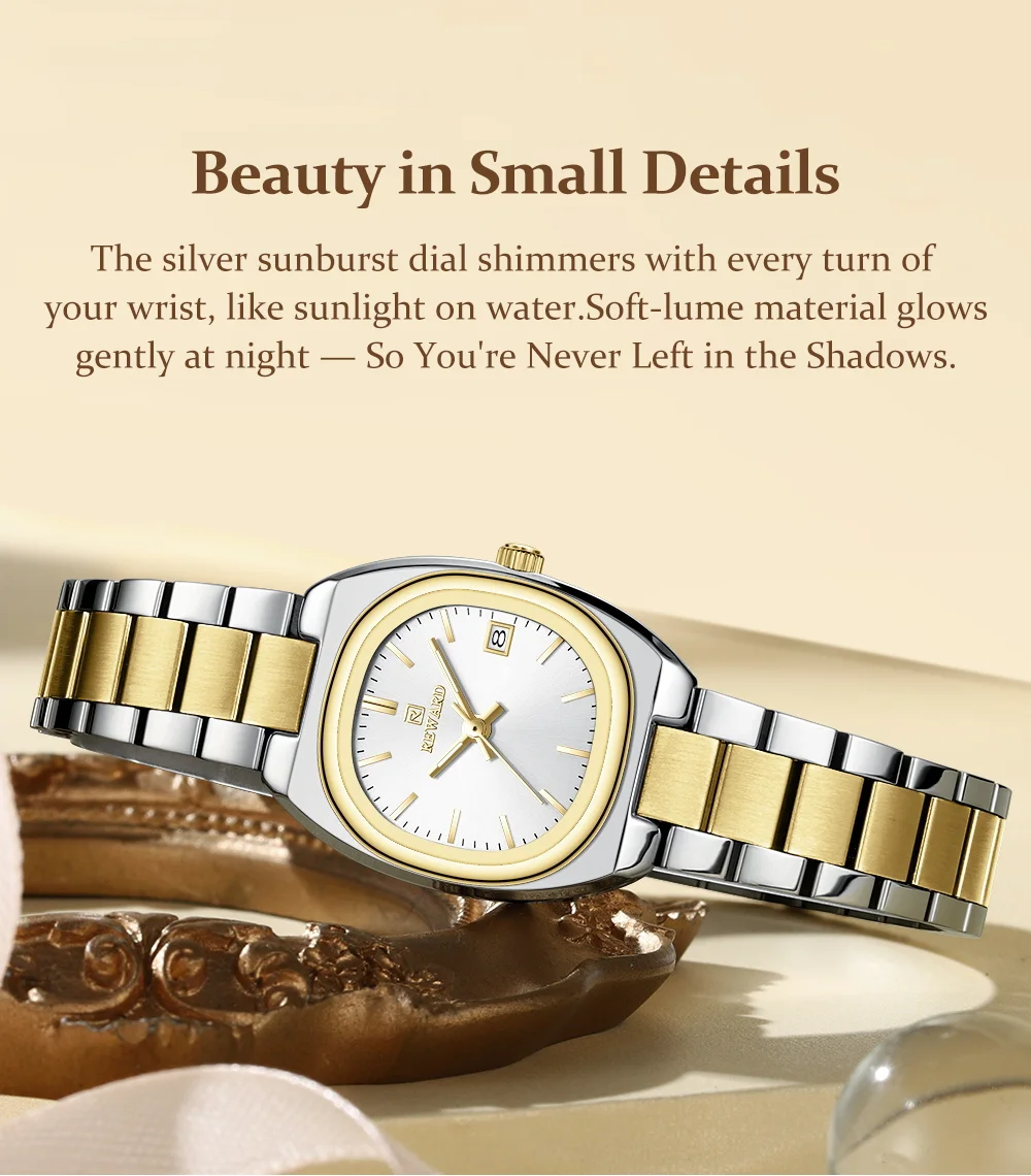 REWARD RD612826L Elegant Women's Luminous 30M Water Resistant Watch with Calendar