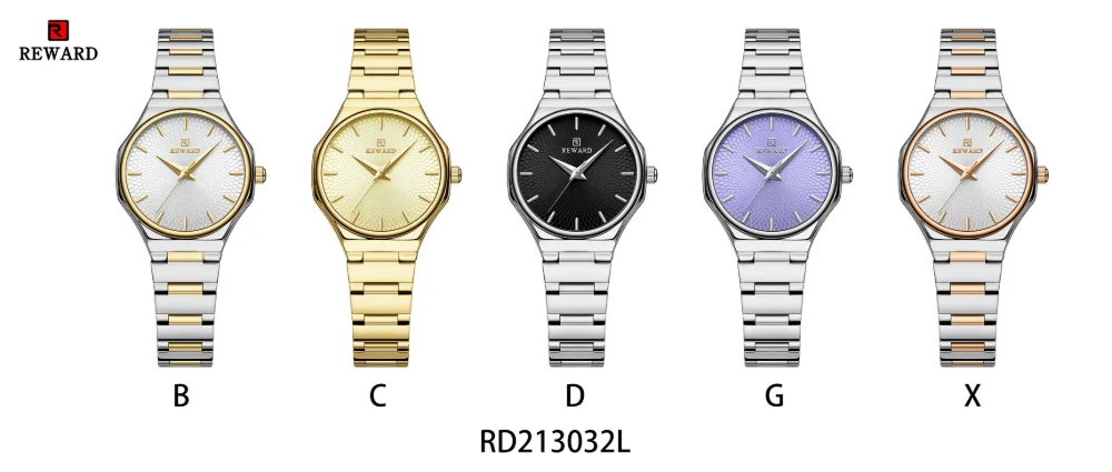Reward RD213032L Alloy Multi-Color Quartz Watch