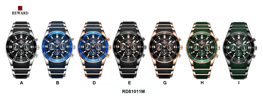 Reward RD81011M VIP Men's Waterproof Quartz Watch