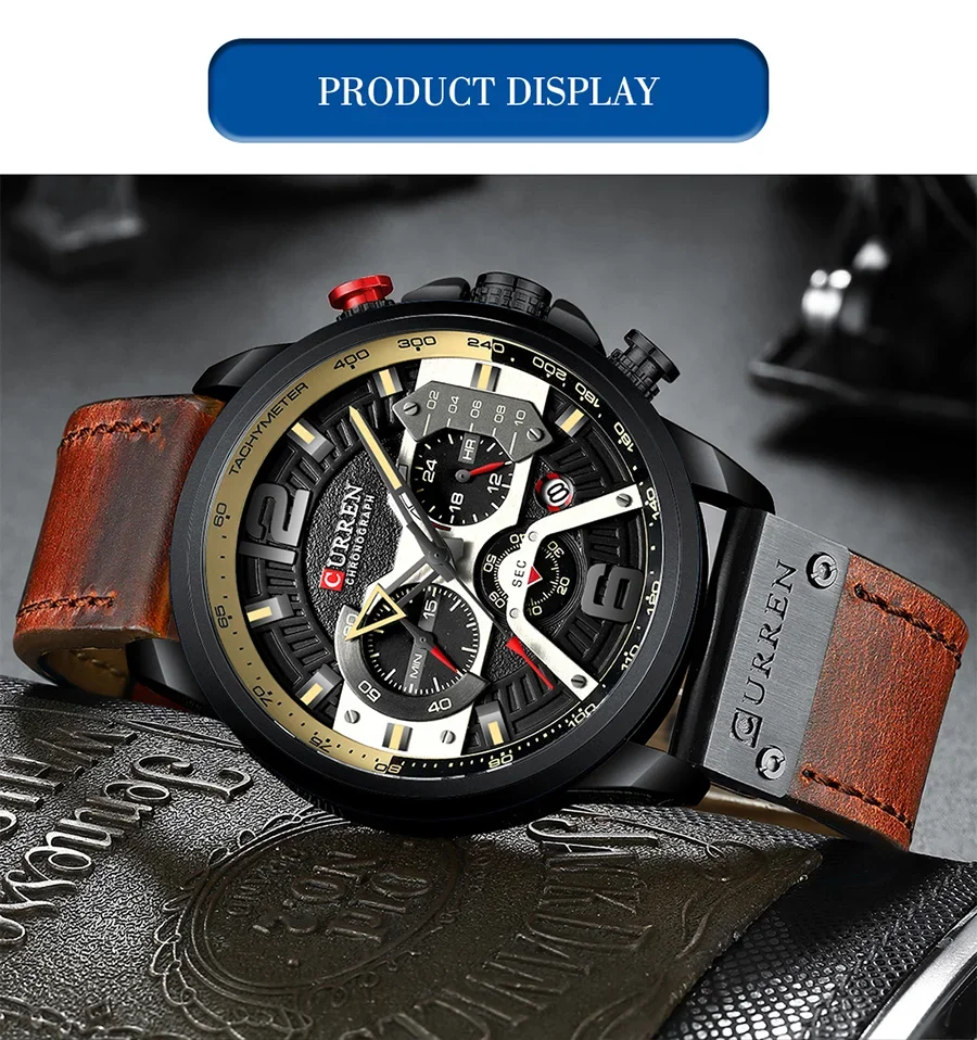 Curren 8329 Waterproof Sport Alloy Watch Bulk Purchase | Supplier