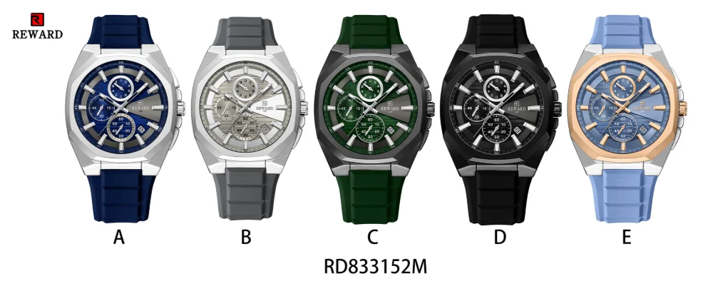 Reward VIP RD833152M Mens Chronograph Watch Front View
