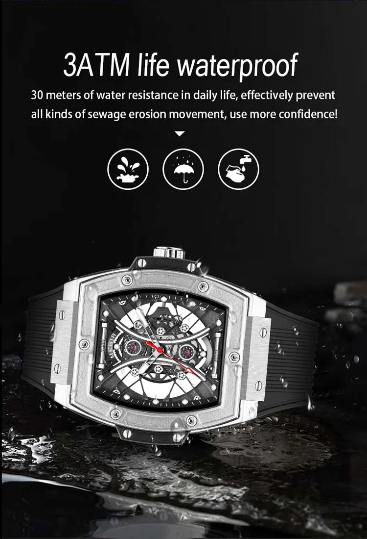 Megir 8109 Mens Sport Quartz Watch Factory Direct Bulk Stock Ready to Ship