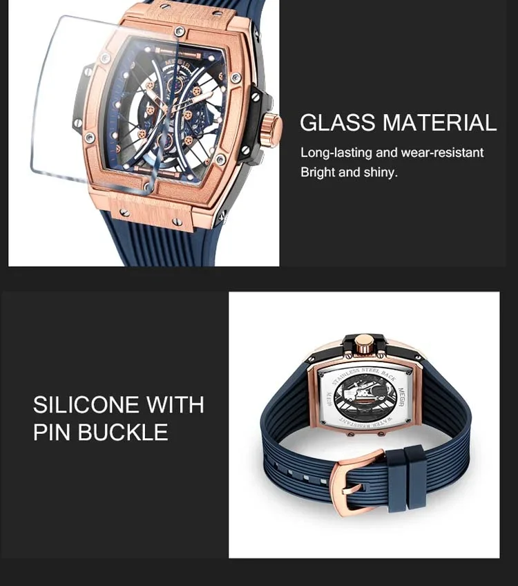 Megir 8109 Mens Sport Quartz Watch Factory Direct Bulk Stock Ready to Ship
