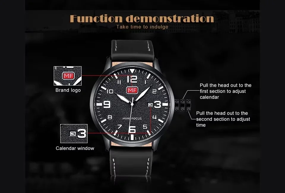 Mini Focus MF0158G wholesale watch packaging