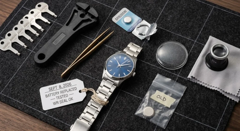 How to Replace a Quartz Watch Battery: Step-by-Step Guide | Watches Factory