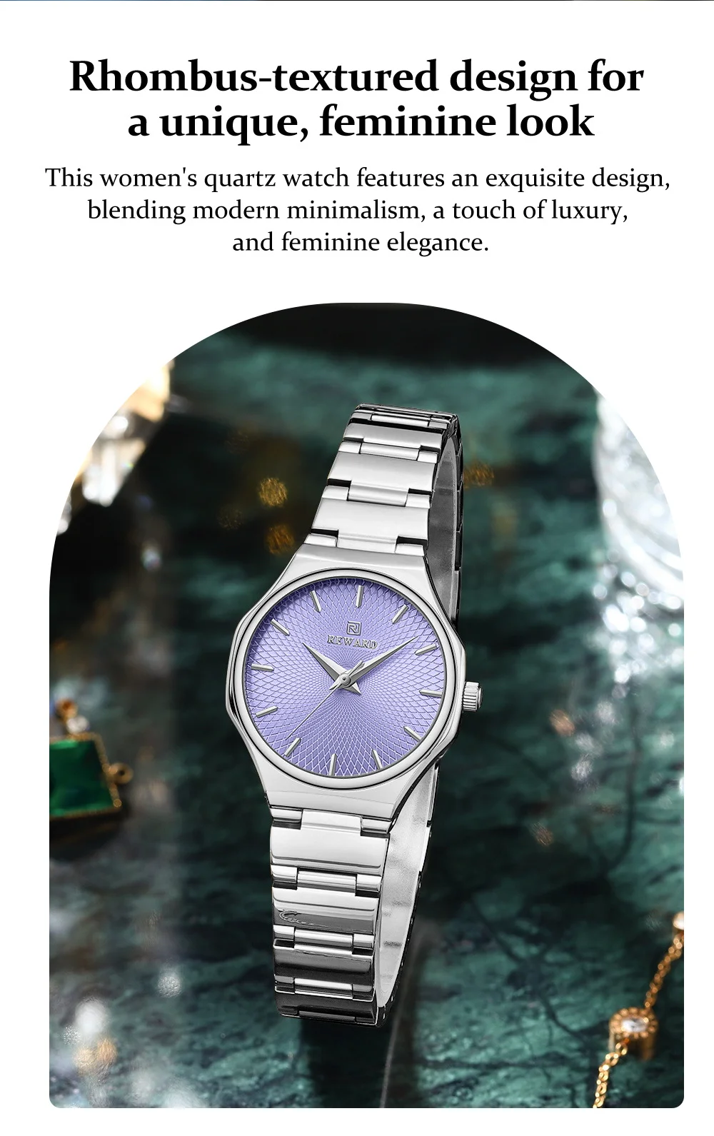 REWARD RD213032L Alloy Multi-Color Quartz Watch Wholesale