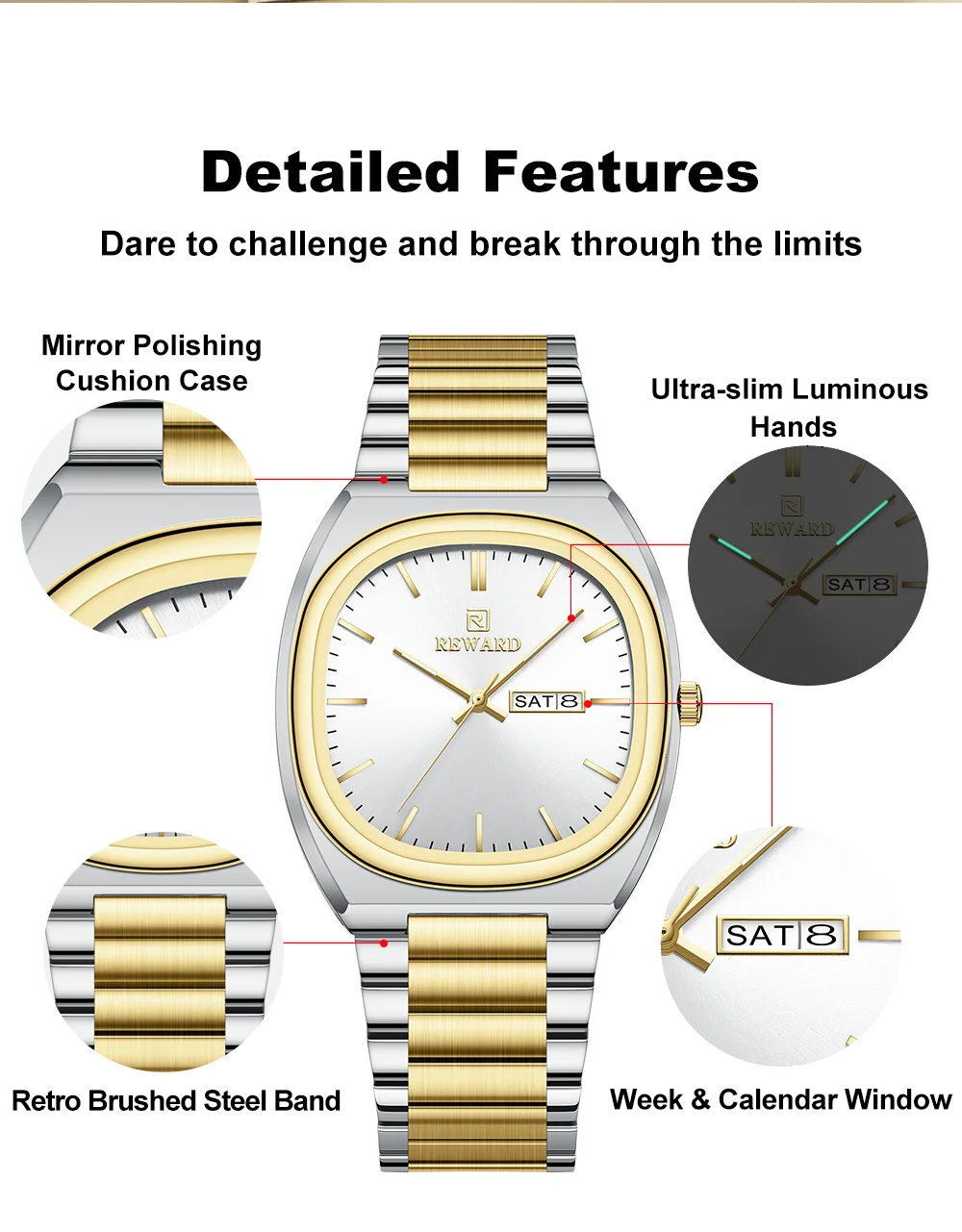 REWARD RD612826M Watch in Daily Use