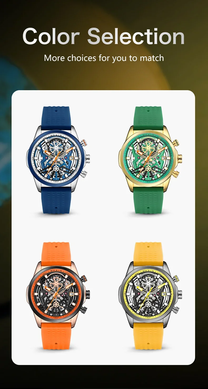 Megir 2235G Men Sport Chronograph Watch