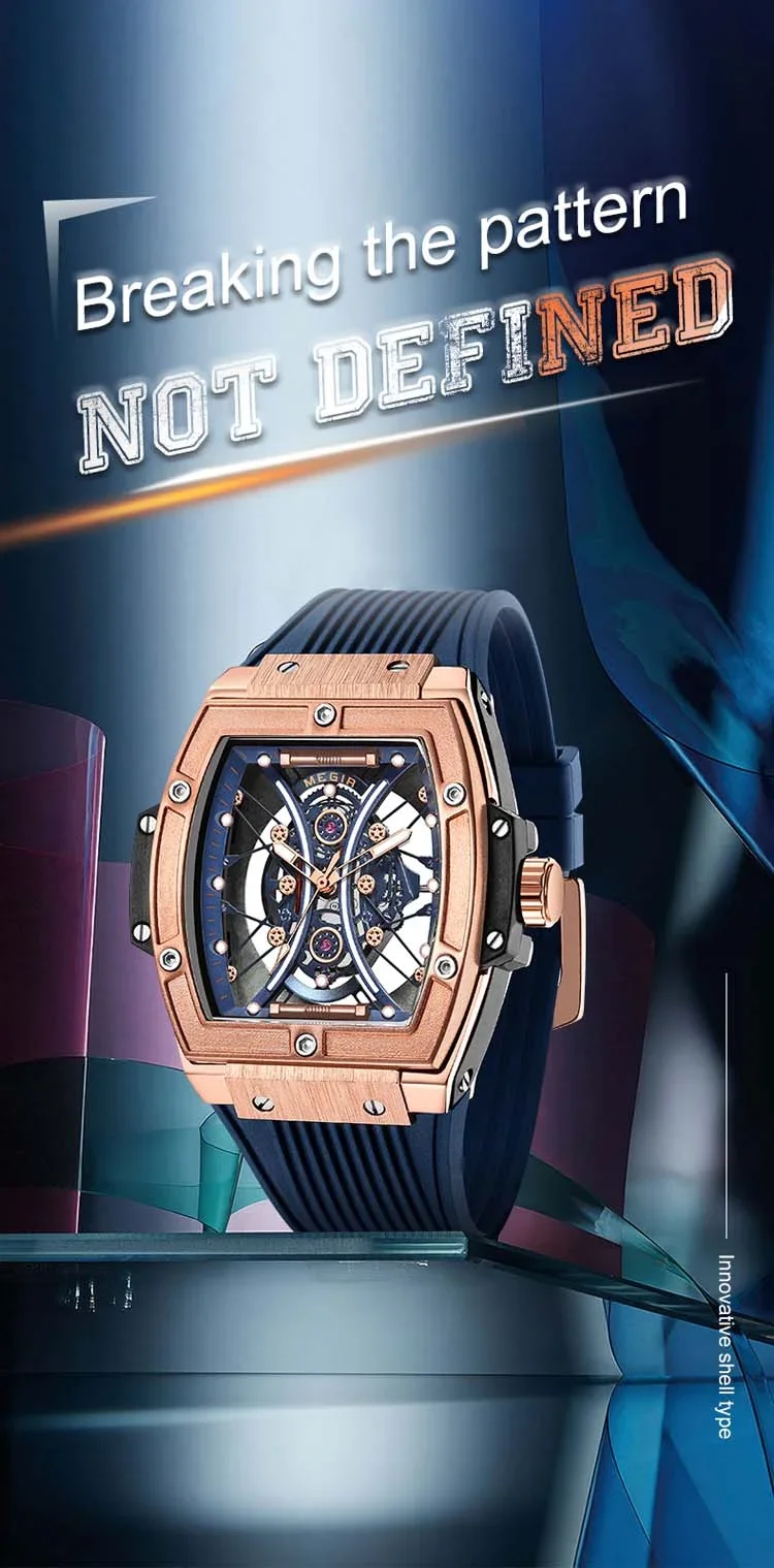Megir 8109 Mens Sport Quartz Watch Factory Direct Bulk Stock Ready to Ship