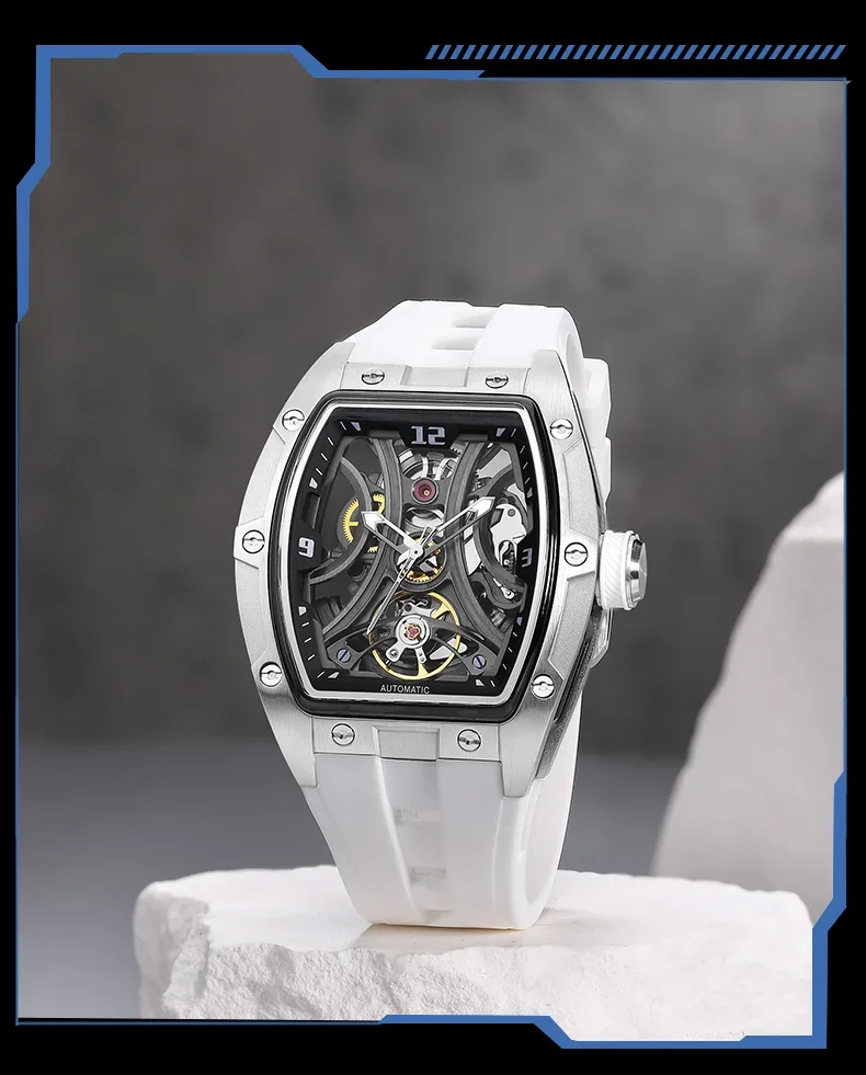 Factory Direct Megir 2245G Tonneau Automatic Mechanical Watch Ready to Ship Supplier