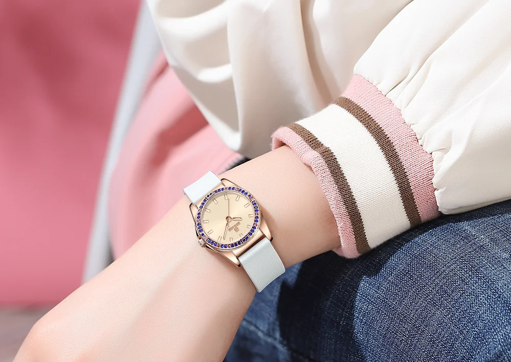 Wholesale REWARD RD232013L Luxury Diamond Fashion Silicone Lady's Wristwatch