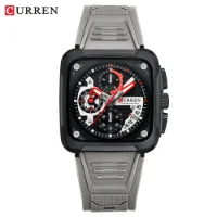 Factory Direct CURREN 8461 Chronograph Sport 3atm Quartz Watch Ready to Ship - 0 Image