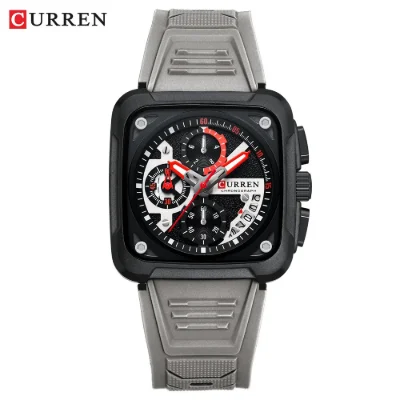 Factory Direct CURREN 8461 Chronograph Sport 3atm Quartz Watch Ready to Ship