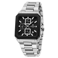 REWARD New Watch for Men High Quality Polishing Double Layered Case Square Chronograph RD813149M - 0 Image