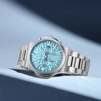 REWARD Men's Honeycomb Chronograph Stainless Steel Watch RD813050M - 7 Image