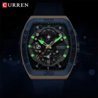 CURREN 8443 Wholesale Men's Chronograph Silicone Watch 3ATM In Stock - 0 Image