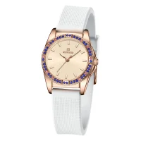 Wholesale REWARD RD232013L Luxury Diamond Fashion Silicone Lady's Wristwatch - 2 Image