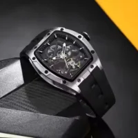 Megir 2242G Automatic Mechanical Skeleton Mens Watch Wholesale Factory Direct - 3 Image