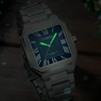 Wholesale CURREN 8482 Men's Luxury Square Watch – Roman Numeral Dial & 30M Waterproof - 0 Image