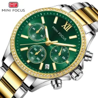 MINI FOCUS MF0617L Elegant Women's Stylish Multifunction Quartz Watch - 3 Image
