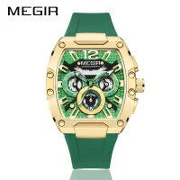 Factory Direct Megir 8112G High Quality Glow in the Dark Sport Quartz Watch - 1 Image