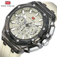 MINI FOCUS Original Octagonal Transparent Case Mens Watch MF0616G - 1 Image