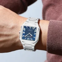 Wholesale CURREN 8482 Men's Luxury Square Watch – Roman Numeral Dial & 30M Waterproof - 4 Image