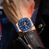 MF0488G MINI FOCUS Men's Quartz Sports Watch | Luminous Dial Silicone Strap Wholesale - 5 Image