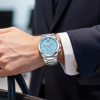 Wholesale MINI FOCUS MF0614G Men's Stainless Steel Business Watch - 0 Image