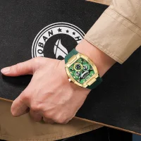 Factory Direct Megir 8112G High Quality Glow in the Dark Sport Quartz Watch - 7 Image