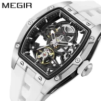 Megir 2242G Automatic Mechanical Skeleton Mens Watch Wholesale Factory Direct - 8 Image