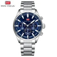 MINI FOCUS MF0634G New Men Calendar Chronograph Quartz Wristwatch - 6 Image