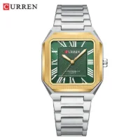 CURREN 8482 Original Mens Square Stainless Steel Watch | Supplier - 2 Image