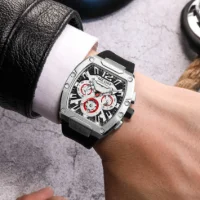 Factory Direct Megir 8112G High Quality Glow in the Dark Sport Quartz Watch - 6 Image
