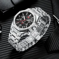 MINI FOCUS MF0609G Wholesale Business Quartz Men's Watch – Ready to Ship Luminous Chronograph Watches - 7 Image