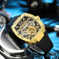 Factory Direct Megir 8112G High Quality Glow in the Dark Sport Quartz Watch - 5 Image