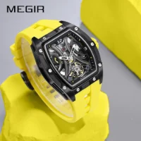 Factory Direct Megir 2245G Tonneau Automatic Mechanical Watch Ready to Ship Supplier - 3 Image