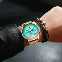 Reward RD82004M Men's Color-Changing Glass Chronograph Watch - 6 Image